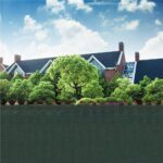 Plasa umbrire si intimitate pentru gard, 1.5m latime, 10m lungime, 140g densitate, verde Mob360 - imagine 5