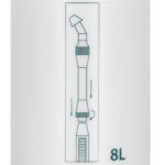 Pompa de stropit manual 8L cu lance reglabila 63 cm, 2 duze si curea de umar Mob360 - imagine 6