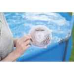 Lampa plutitoare cu LED pentru piscina Bestway FloatBright, 4 culori, 7 moduri, functionare cu 3 baterii AA Mob360 - imagine 7