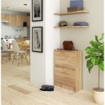 Dulap pantofi cu 2 usi rabatabile, PAL laminat 16 mm, 60x20x80 cm, stejar sonoma Mob360 - imagine 5