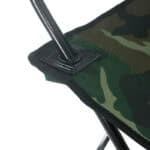 Scaun pliabil camping sau pescuit , suport pahar, camuflaj Mob360 - imagine 5