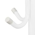 Cuier tip pom metalic , 12 agatatoare, 177cm, alb Mob360 - imagine 6