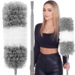 Pamatuf pentru praf cu coada telescopica pentru zone greu accesibile, 2 piese, 78-280 cm Mob360 - imagine 7