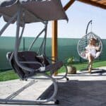 Plasa umbrire si intimitate pentru gard, 1.5m latime, 25m lungime, 65g densitate, verde Mob360 - imagine 2