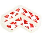 Set 10 protectii colturi pentru siguranta copii, 60x35mm, spuma EPE, crem Mob360 - imagine 7