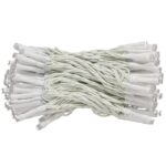 Instalatie lumini de exterior pentru gradina, 10.5 metri, 100 LED-uri, cu baterii, galben Mob360 - imagine 6