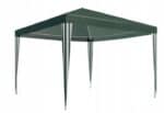 Cort pavilion de gradina, 300x300 cm, impermeabil cu rezistenta UV, verde Mob360 - imagine 7