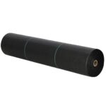 Folie agrotextil, mulcire, antiburuieni, filtru UV, 100 x 1.1metri, 70g/m2, negru Mob360 - imagine 8