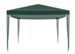 Cort pavilion de gradina, 300x300 cm, impermeabil cu rezistenta UV, verde Mob360 - imagine 8