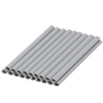 Panou de gard pentru intimitate in gradina, PVC, 35 x 0.19 m, gri Mob360 - imagine 7