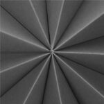 Stea decorativa 3D din hartie, cu 9 colturi, 60cm, argintie Mob360 - imagine 8