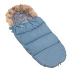 Sac iarna de bebelusi pentru carucior, marime universala, 90x45cm, albastru Mob360 - imagine 5