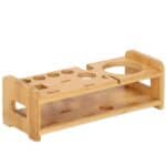 Set Cocktail Shaker Kit pentru barmani 750ml, KI11, suport bambus, 14 piese Mob360 - imagine 9