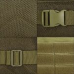 Borseta incapatoare pentru umar sau brau, impermeabila, unisex, 43x15cm, verde Mob360 - imagine 8