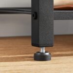 VASAGLE Cuier pentru haine, suport pentru pantofi si banca cu rafturi, cu carlige, cadru metalic mat, 80x32x178cm Mob360 - imagine 4