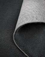 Covor decorativ antiderapant, lavabil la masina, 120x170 cm, gri carbune Mob360 - imagine 7