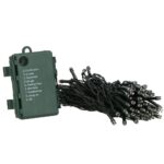 Instalatie lumini de exterior pentru gradina, 5 metri, 50 LED-uri, cu baterii, galben Mob360 - imagine 9