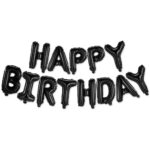 Set 53 baloane si decoratiuni Aniversare Majorat 18 Ani, negru roz Mob360 - imagine 9