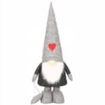 Figurina Craciun, Spiridus, picioare telescopice, inaltime extensibila 82-130cm Mob360 - imagine 8