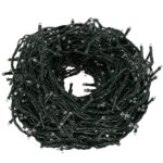 Instalatie lumini pentru bradul de Craciun, 61,5 metri, 1000 LED-uri, alb Mob360 - imagine 8