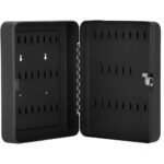 Cutie metalica din otel pentru 48 chei, echipata, 30x24x7.5cm, neagra Mob360 - imagine 9