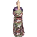Sac de dormit tip mumie, cu geanta de transport, 210x73cm, 8-20grade, culoare camuflaj Mob360 - imagine 8