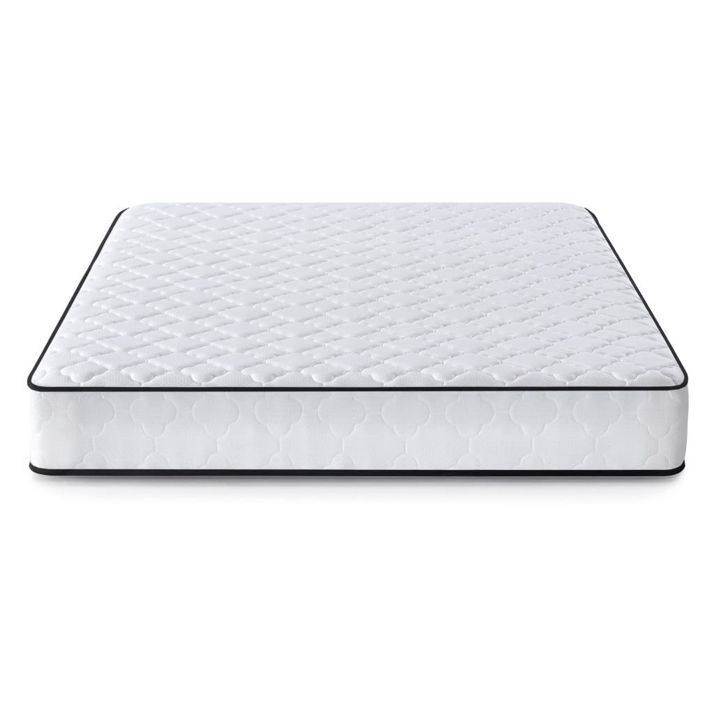 AK-04380476-3 Saltea cu arcuri si husa de protectie, 7 zone confort, duritate H3 medie, inaltime 24 cm, alb, 160x200 cm Mob360 - imagine 1