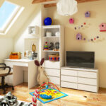 Comoda cu 6 sertare, PAL laminat, 100x35x57 cm, alb mat Mob360 - imagine 7