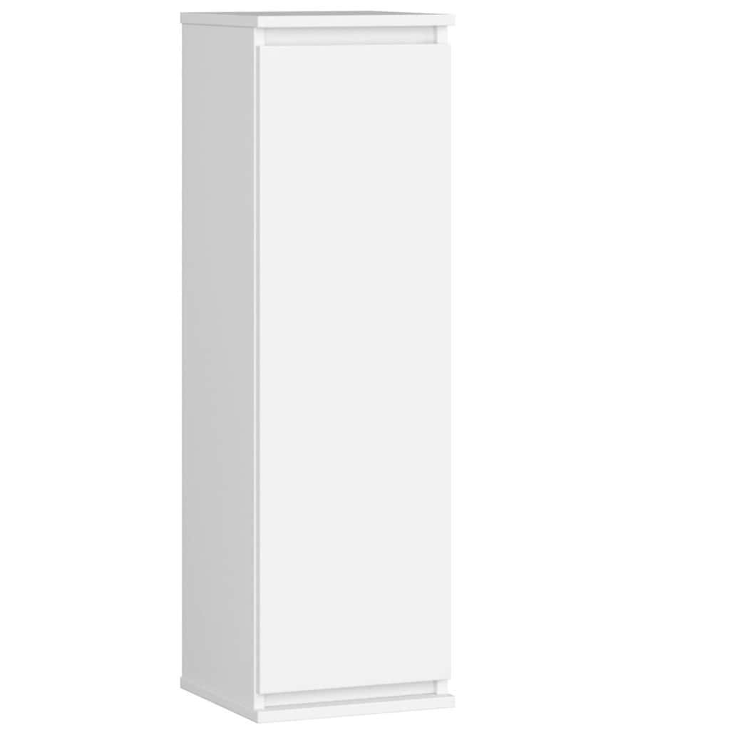 AK-38167544-5 Dulap suspendat, cu usa si 3 rafturi interioare, PAL 16 mm, 30x30x99 cm, alb Mob360 - imagine 1