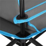 Set masa pliabila cu 2 scaune, structura metalica, husa transport, 47x47x45 cm, gri Mob360 - imagine 8