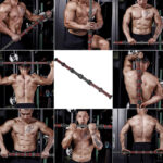 Bara multifunctionala 2in1 cu arcuri, extensie si presare, 104x6 cm Mob360 - imagine 3