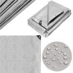 Prelata din polietilena impermeabila laminata, 130g/m2, 5x4 m, gri Mob360 - imagine 3