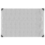 Prelata din polietilena impermeabila laminata, 160g/m2, 6x8 m, gri Mob360