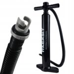 Pompa manuala cu manometru pentru SUP, 15 PSI – dubla actiune, furtun 130 cm Mob360 - imagine 2