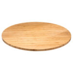 Platou servire rotativ 5Five din bambus, diametru 50 cm, maro natur Mob360