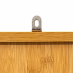 Etajera 5Five Sicela cu 5 rafturi, bambus, 33x28x168 cm, natur Mob360 - imagine 5