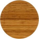 Platou servire rotativ 5Five Bambou din bambus natural, diametru 35 cm, maro Mob360 - imagine 4