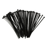 Protectie balcon din plasa PVC, cu inele metalice pentru prindere, 105×500 cm, negru Mob360 - imagine 4