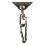 Set de montaj pentru hamac sau leagan – suport tavan, sfoara 196 cm, rotire 360°, 300 kg Mob360 - imagine 3