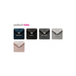 Canapea tapiţată, 3 locuri, ţesătură smarald, LUANA - imagine 2