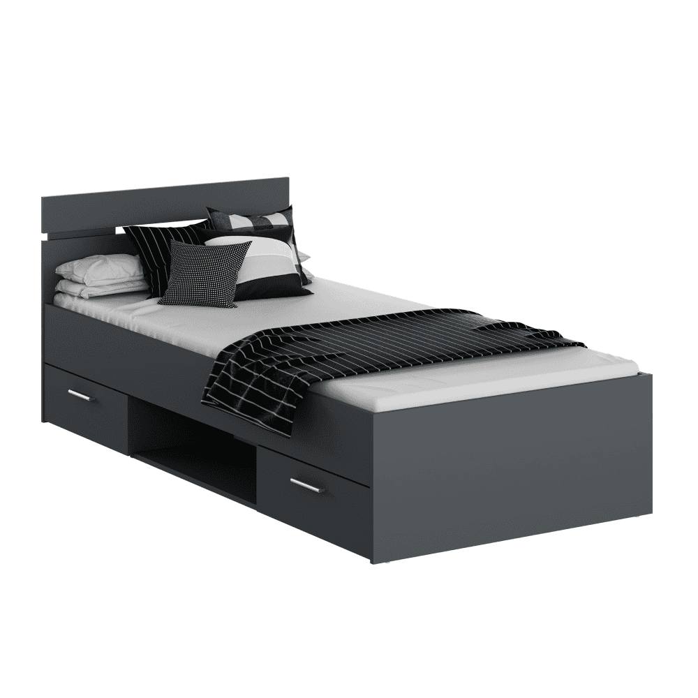 Michigan_90_Grafit Pat, 90x200, grafit, MICHIGAN NEW - imagine 1