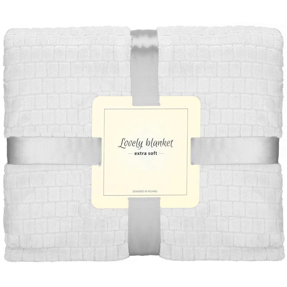 Photo-27.12.2023-14-51-29 Patura pufoasa pentru 2 persoane, 2 fete, model in relief, 170x210cm, gri deschis Mob360 - imagine 1