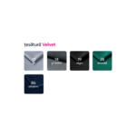 Canapea de lux 3 locuri, stofă gri deschis Velvet, ROMANO - imagine 2