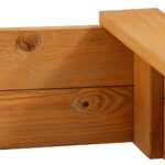 Ladita nisip din lemn 120x120 cm, cu margini rotunjite, maro natur Mob360 - imagine 4