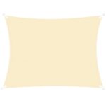 Prelata umbrire 4x3 m pentru terasa sau balcon, impermeabila, protectie UV, crem Mob360