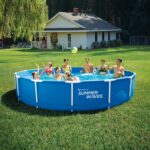 Piscina cadru metalic Summer Waves, 457×91 cm, 13.000 litri, cu toate accesoriile Mob360 - imagine 2