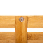 Gratar pentru dus 5Five Ilyan, din bambus, antiderapant, 68x50 cm, natur Mob360 - imagine 4