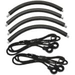 Leagan tip cuib, diametru XXL 110 cm, inaltime reglabila, maxim 150 kg, albastru Mob360 - imagine 3