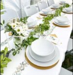 Scaun pliabil 54x46x86 cm, otel si HDPE, antiderapant, alb Mob360 - imagine 2