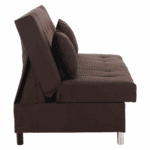 Canapea extensibilă, maro, ALADA - imagine 6